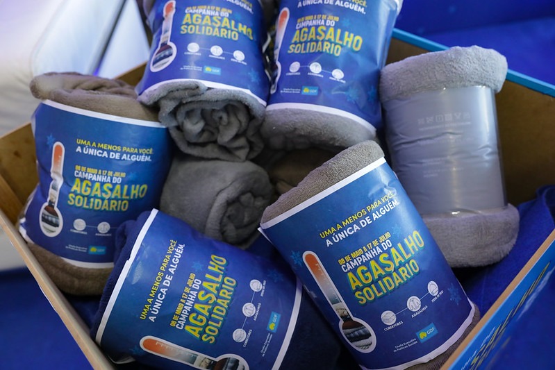 Campanha do Agasalho recebe doações no DF até 10 de julho