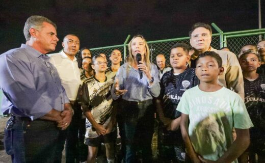 Ceilândia ganha iluminação em arena de beach soccer e campo sintético