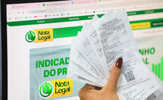 Mais de R$ 174,9 milhões do Nota Legal aguardam indicação de conta