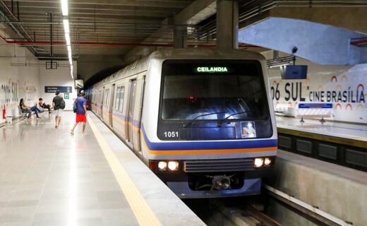 Novas estações devem ampliar uso do Metrô-DF para 180 mil passageiros por dia