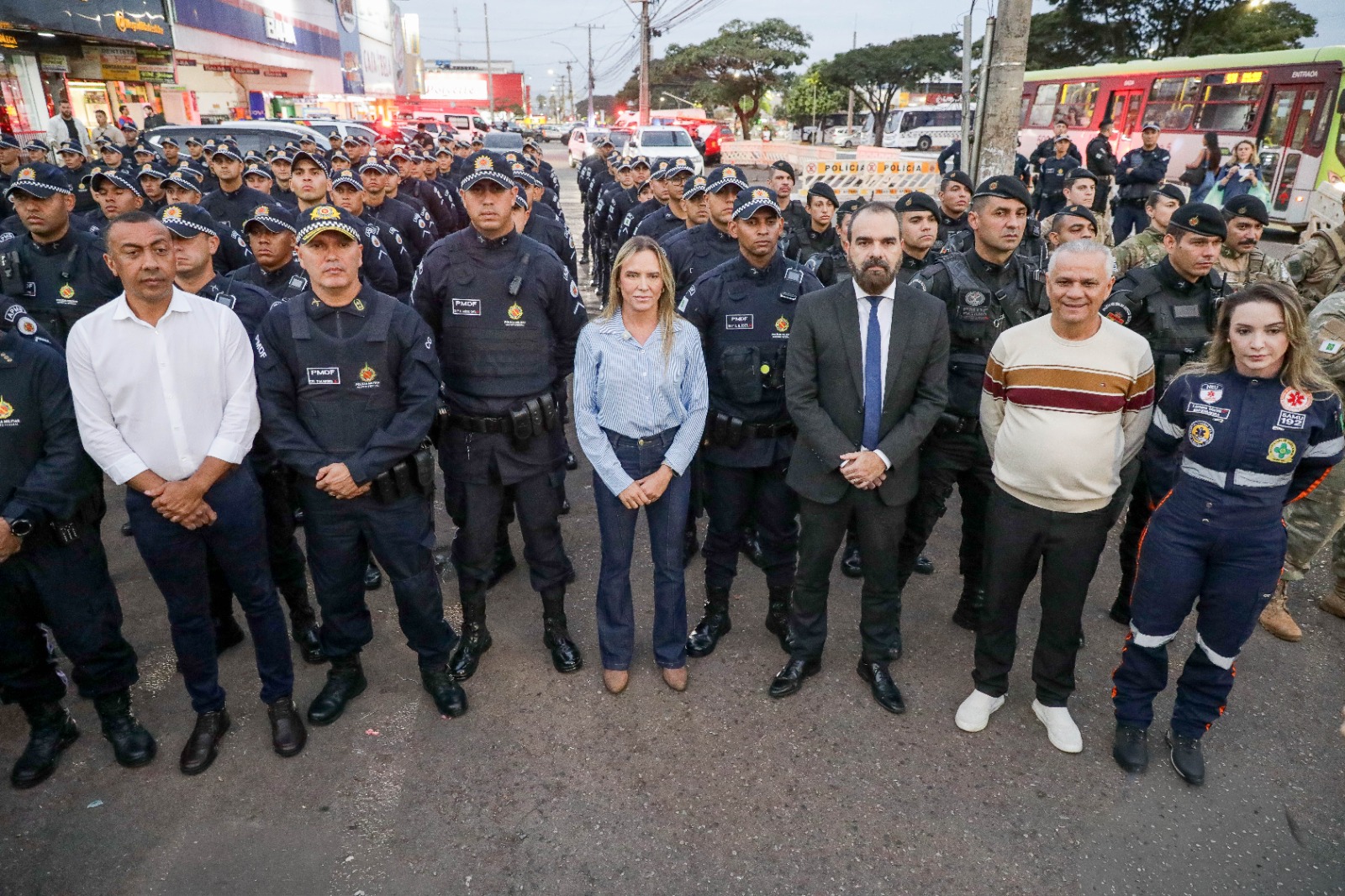 PMDF reforça policiamento em Ceilândia com 280 militares e 30 viaturas