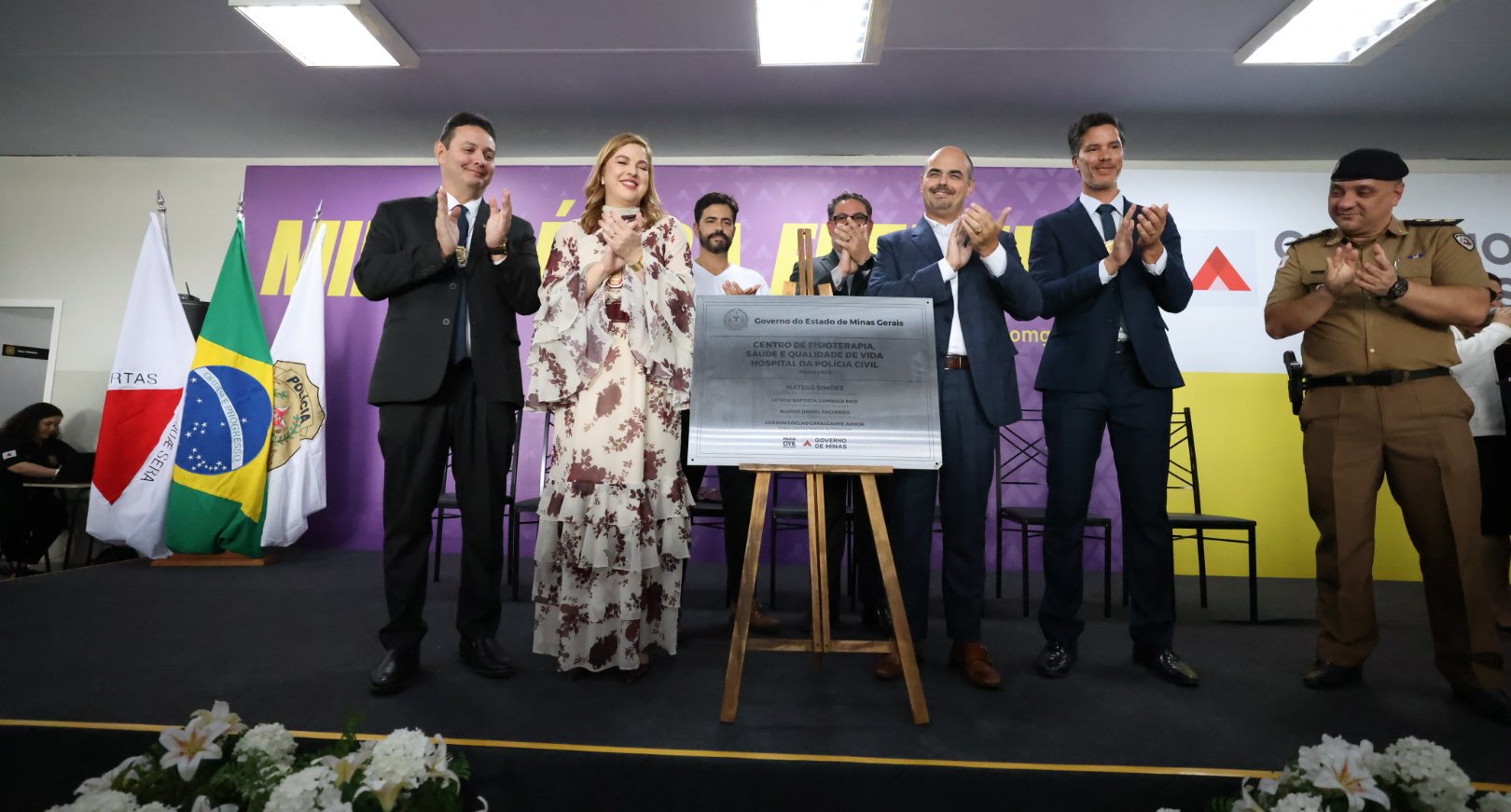 Polícia Civil de Minas recebe 67 viaturas e novo centro de fisioterapia