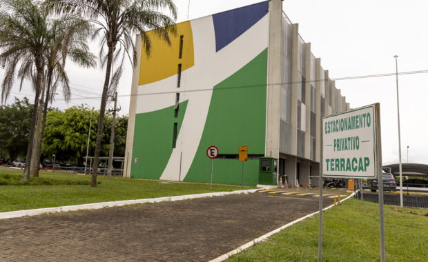 Fachada da sede da Terracap no Distrito Federal