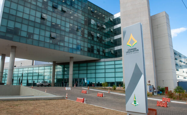 Fachada da Câmara Legislativa do Distrito Federal